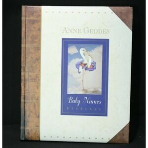 Anne Geddes Baby Names Keepsake Hardcover Book Illustrated Journal 0768320011